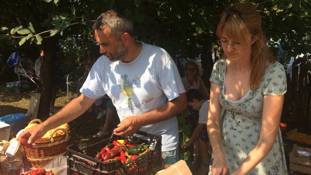 Tatjana i Zoltan Idei, proizvođači organske hrane - © Foto: Miha Ambrož