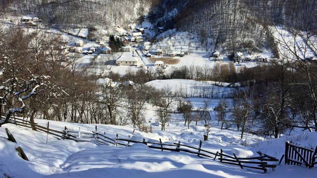 Dulene - panorama zimi © Foto: Biljana Nenković