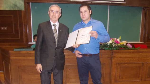 Prof dr Branko Marinković i Kornel Kopas - foto: Petar Kočić